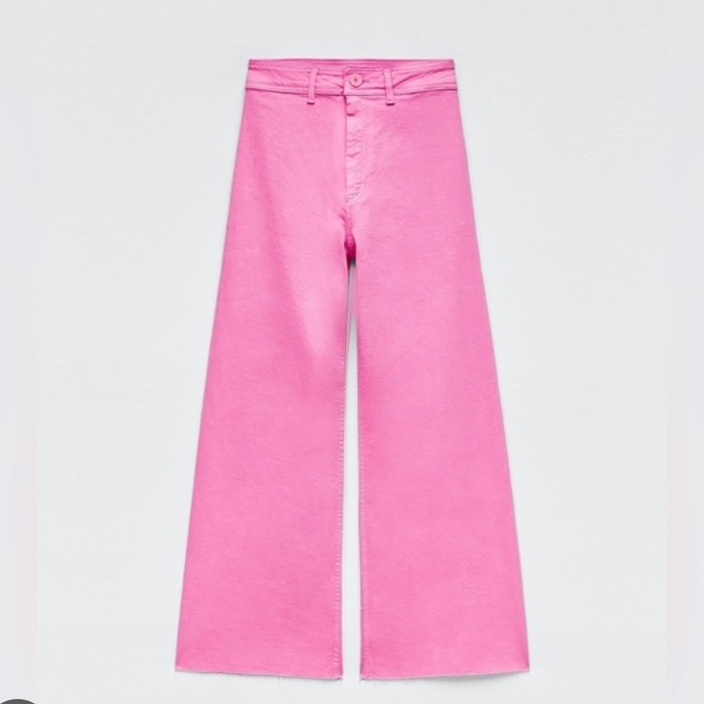 Pink marine jeans